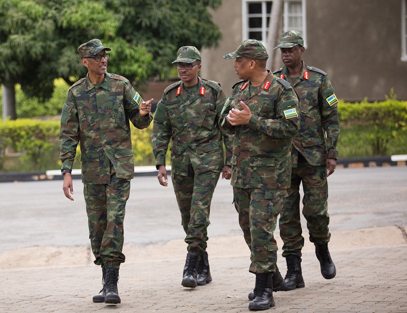Paul Kagame Retires Rwandese  Military Generals  just a day after Gabon Coup