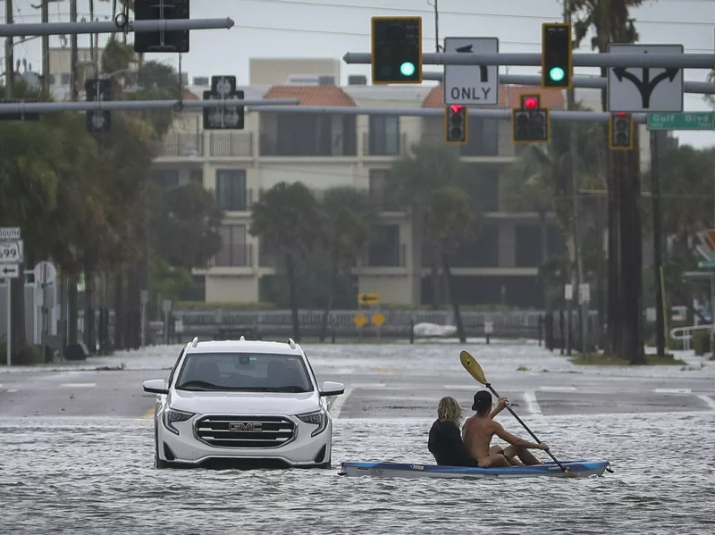 Idalia Devastates Homes and Towns along its Path as President Biden Visits Florida