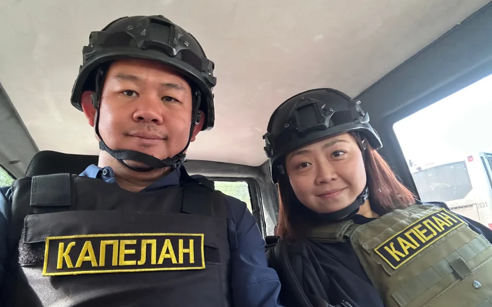 A Singaporean Couple Lam Baoyan and Rudy Taslim  Builds 500 Homes on the Ukrainian Frontlines