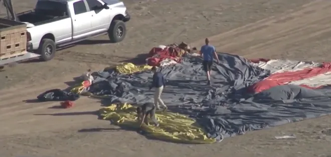 Arizona hot air balloon crash leaves 4 dead, 1 injured